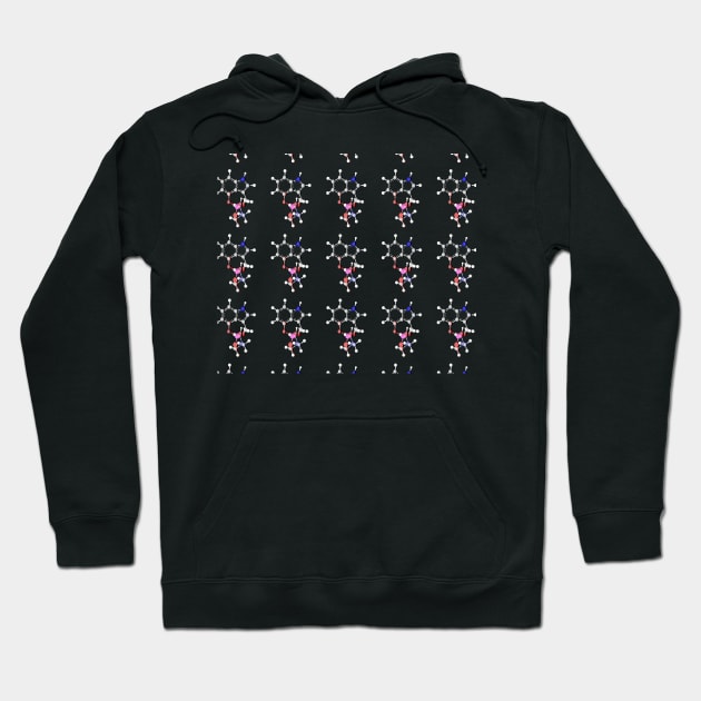 Psilocybin Molecule Hoodie by ChemECool